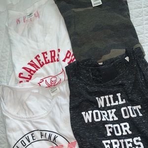 PINK Victoria’s Secret shirts